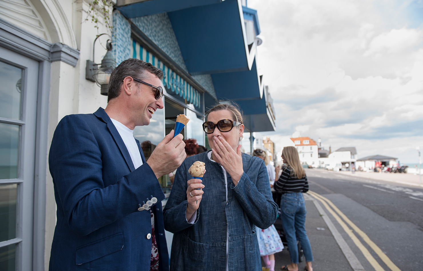 UK deal ice cream parlour documentary photography