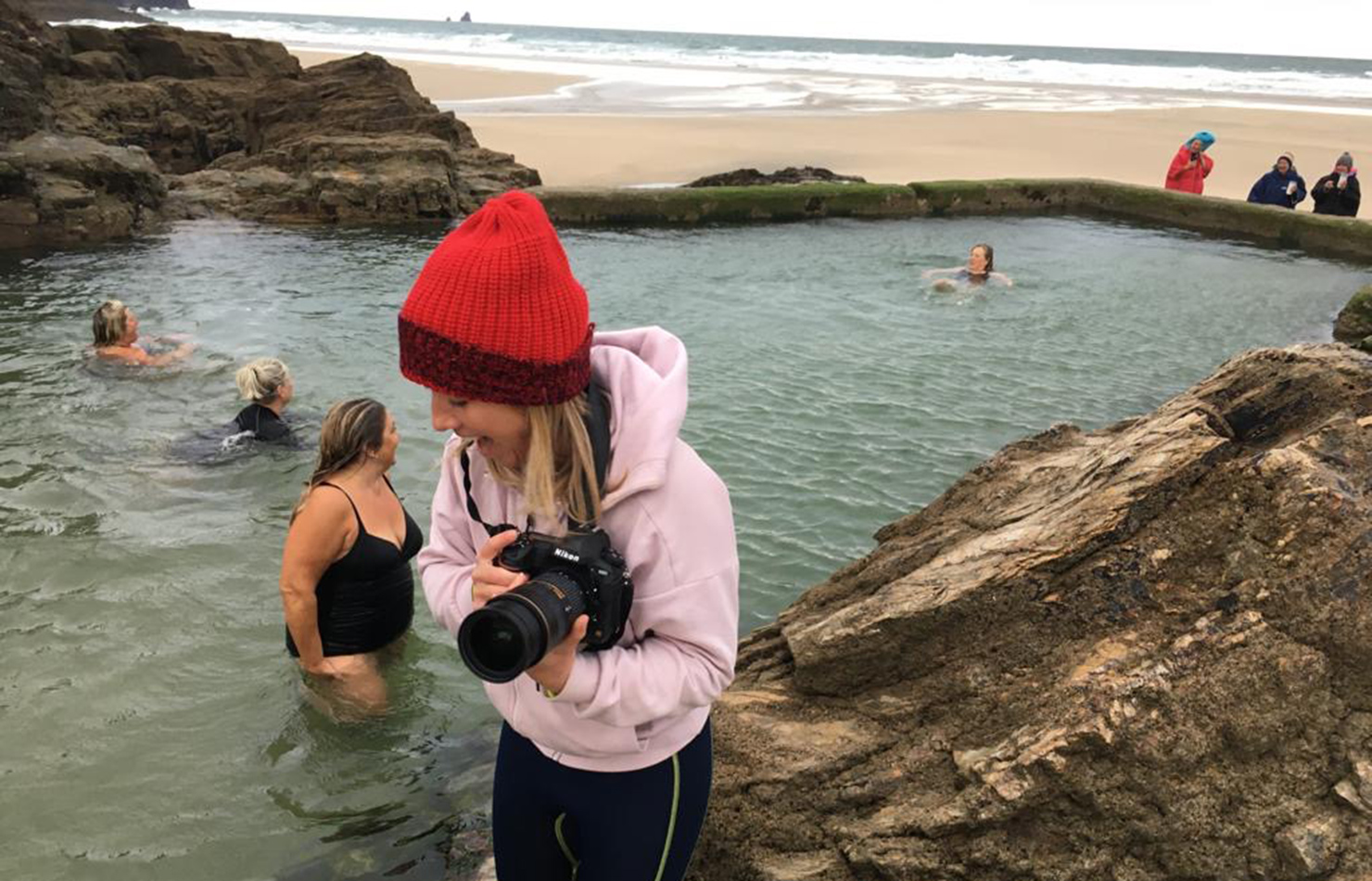 Hannah Maule-ffinch Wild Cornish Swimmers Personal Project